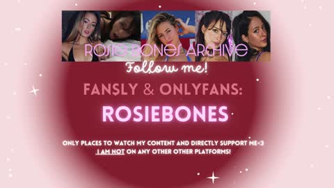 Rosie Bones online show from 10-07-25, 09:12