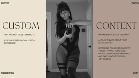 Snapshot of rosiebones chatting on 06-20-26, 10:34 Rosie Bones online show from 06-20-26, 10:34