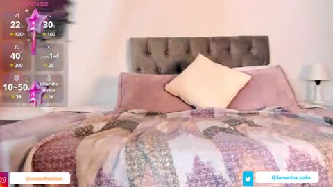 Snapshot of samantha_spike chatting on 01-14-25, 03:15 Samantha online show from 01-14-25, 03:15