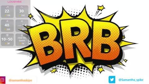 Snapshot of samantha_spike chatting on 03-08-25, 04:06 Samantha online show from 03-08-25, 04:06