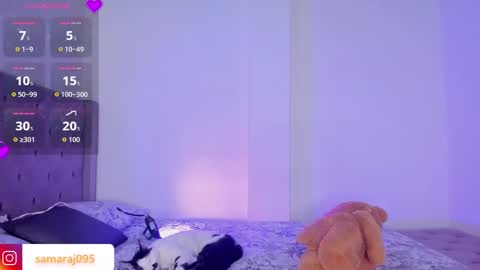 Snapshot of samara_jonnes_ chatting on 02-20-26, 05:48 Samara is my name a pleasure delighted that you are here leave your thumb up it is important to me online show from 02-20-26, 05:48