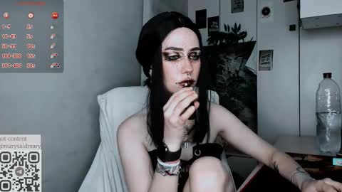 pronoun she. name Mary. age 21. online show from 09-10-25, 12:43