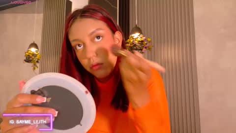 Snapshot of saylilith chatting on 01-19-26, 12:09 Say Lilith Monday to Saturday 700am to 140pm Colombian time online show from 01-19-26, 12:09