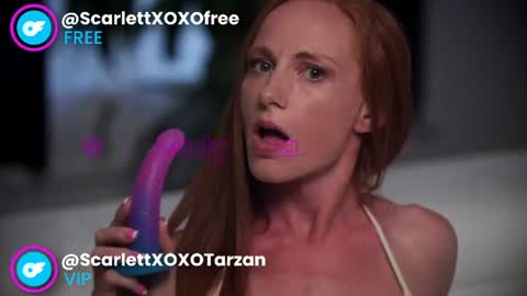Snapshot of scarlettxoxotarzan chatting on 06-21-26, 03:47 Scarlett and Tarzan online show from 06-21-26, 03:47