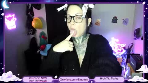 Sinomin online show from 11-27-25, 06:48