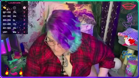 Snapshot of sirenwilde chatting on 02-26-26, 01:37 Siren Wilde online show from 02-26-26, 01:37