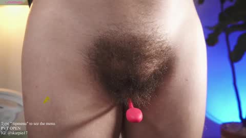 Snapshot of skarpio17 chatting on 02-02-25, 03:43 Im Scarlett ONLINE 5pm-10pm NYC time online show from 02-02-25, 03:43