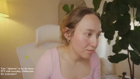 Snapshot of skarpio17 chatting on 11-16-25, 03:50 Im Scarlett ONLINE 5pm-10pm NYC time online show from 11-16-25, 03:50