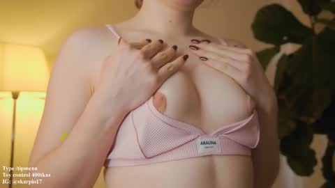 Snapshot of skarpio17 chatting on 02-24-26, 09:13 Im Scarlett ONLINE 5pm-10pm NYC time online show from 02-24-26, 09:13