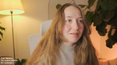 Snapshot of skarpio17 chatting on 03-08-26, 10:57 Im Scarlett ONLINE 5pm-10pm NYC time online show from 03-08-26, 10:57