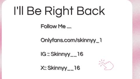 Skinnyy   online show from 07-22-26, 12:46