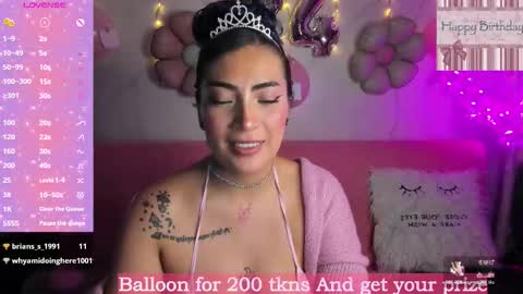 Snapshot of soy_fresita chatting on 10-05-25, 05:17 Sabrina Gomez online show from 10-05-25, 05:17