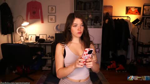 Snapshot of spectralmatter chatting on 03-22-26, 08:56 m online show from 03-22-26, 08:56