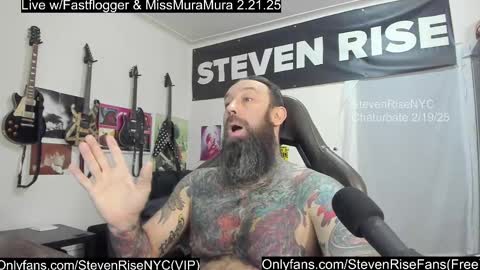 Snapshot of stevenrisenyc chatting on 02-19-25, 01:06 StevenRiseNYC online show from 02-19-25, 01:06