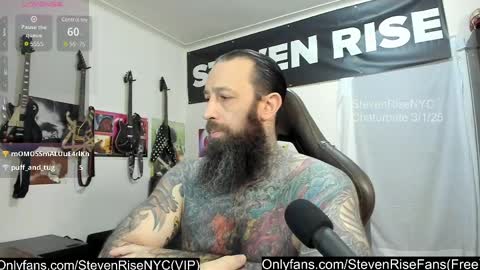 Snapshot of stevenrisenyc chatting on 03-01-25, 07:37 StevenRiseNYC online show from 03-01-25, 07:37