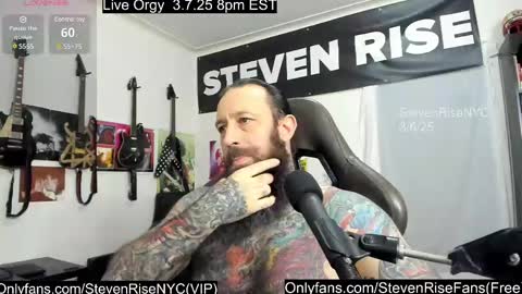 Snapshot of stevenrisenyc chatting on 03-07-25, 02:46 StevenRiseNYC online show from 03-07-25, 02:46