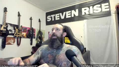 Snapshot of stevenrisenyc chatting on 11-16-25, 04:18 StevenRiseNYC online show from 11-16-25, 04:18