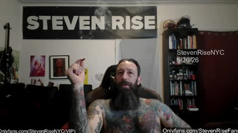 Snapshot of stevenrisenyc chatting on 05-22-26, 10:43 StevenRiseNYC online show from 05-22-26, 10:43