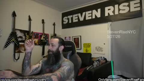 Snapshot of stevenrisenyc chatting on 05-29-26, 01:03 StevenRiseNYC online show from 05-29-26, 01:03