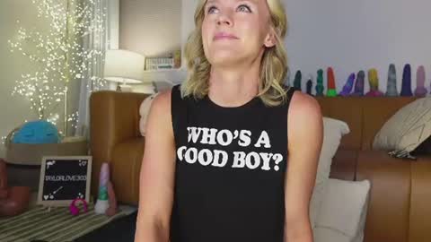 Taylor --  online show from 07-09-26, 09:57
