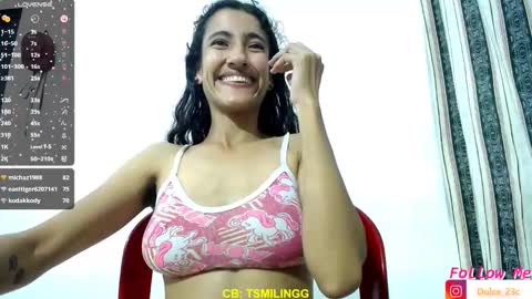 Snapshot of tsmilingg chatting on 01-06-25, 01:20 Dulce online show from 01-06-25, 01:20