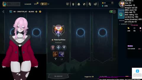 Snapshot of valeriyavalentine chatting on 12-21-25, 02:41 Valeriya Valentine online show from 12-21-25, 02:41