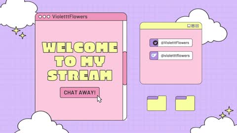 Snapshot of violetttflowers chatting on 10-15-25, 04:29 Violet Flowers online show from 10-15-25, 04:29