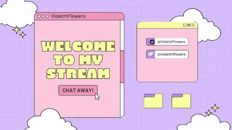 Violet Flowers online show from 07-16-26, 10:21