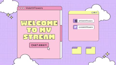 Violet Flowers online show from 07-26-26, 07:54