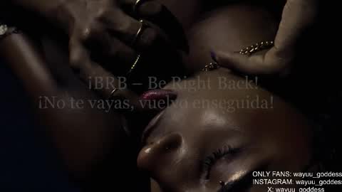 Snapshot of wayuu_goddess chatting on 10-19-25, 10:38 Wayuu Goddess 3 online show from 10-19-25, 10:38