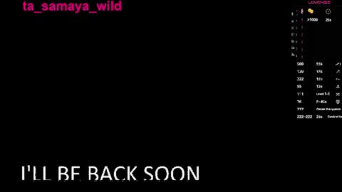 WILD-ANGEL777a online show from 07-30-26, 06:07