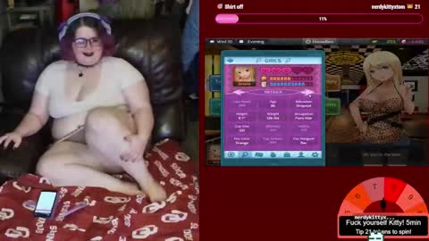 Snapshot of xonerdykitty chatting on 03-03-26, 01:12 Nerdykitty online show from 03-03-26, 01:12