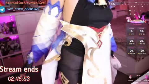 Snapshot of yourcutewaifu chatting on 04-11-26, 12:48 Lina Fansly online show from 04-11-26, 12:48