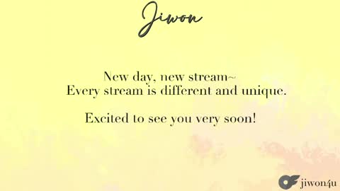 J i w o n   online show from 06-07-26, 07:17