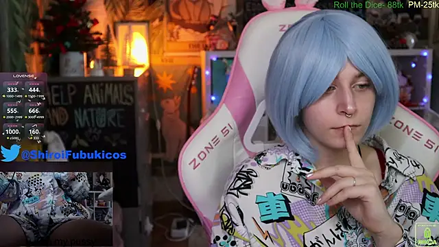 ShiroiFubuki online show from 12-16-24, 07:26