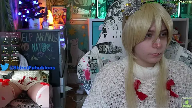 ShiroiFubuki online show from 12-31-24, 08:26