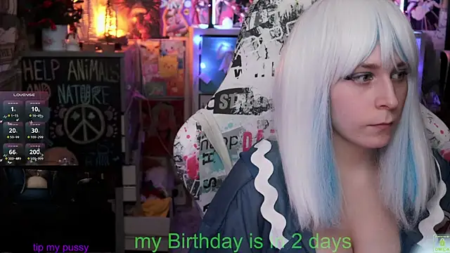 ShiroiFubuki online show from 02-18-25, 05:21