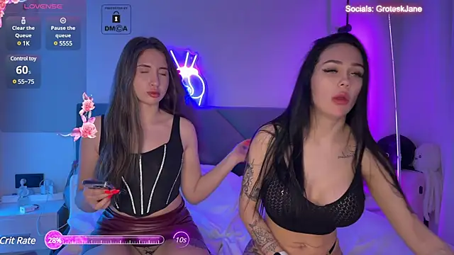 Snapshot of GroteskJane chatting on 03-08-25, 10:45 GroteskJane online show from 03-08-25, 10:45