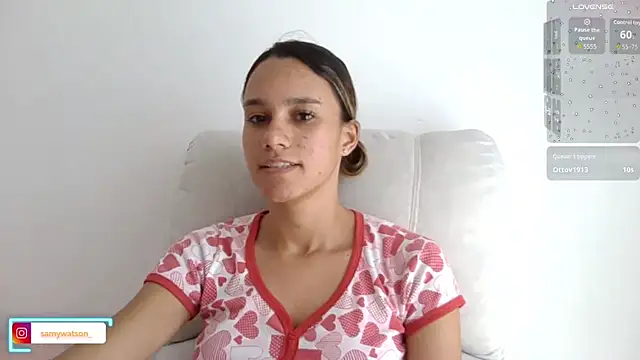 Snapshot of SamanthaWatson chatting on 05-14-26, 03:19 SamanthaWatson online show from 05-14-26, 03:19