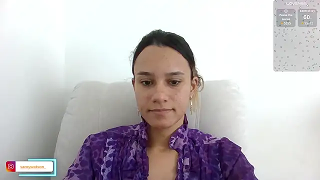 Snapshot of SamanthaWatson chatting on 06-14-26, 09:17 SamanthaWatson online show from 06-14-26, 09:17