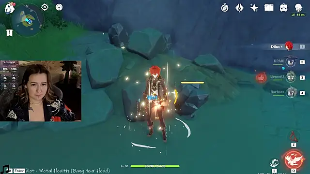 Megan  Hart online show from 01-09-25, 03:36