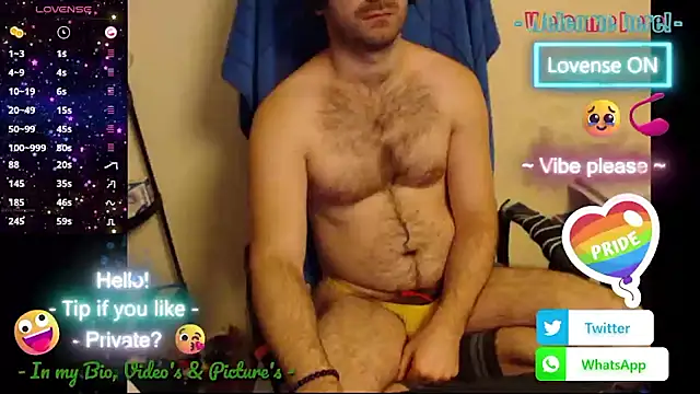 RealManHaveHairy online show from 11-24-25, 05:40