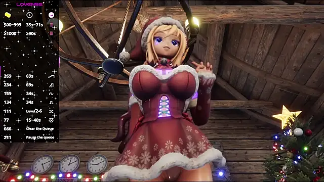 Snapshot of ElfieLove chatting on 12-19-25, 05:20 ElfieLove online show from 12-19-25, 05:20