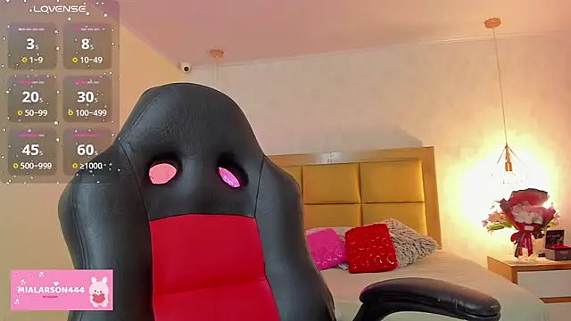 Snapshot of LARSONMIA chatting on 02-24-26, 12:36 LARSONMIA online show from 02-24-26, 12:36