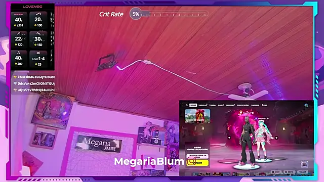 MegariaB online show from 02-18-25, 07:54