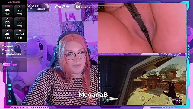 MegariaB online show from 02-20-25, 07:45