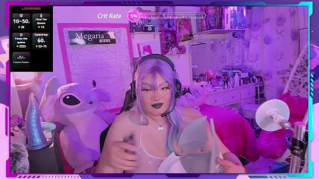 MegariaB online show from 02-22-25, 04:51