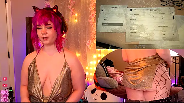 Snapshot of Angel-Lewd-Cake chatting on 09-20-25, 08:04 Angel-Lewd-Cake online show from 09-20-25, 08:04
