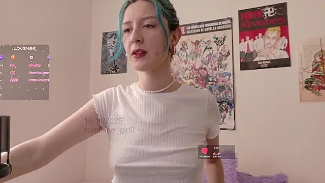 Snapshot of sunshine_girl9 chatting on 11-18-25, 07:07 sunshine girl9 online show from 11-18-25, 07:07