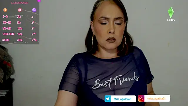 Snapshot of Miss_Agatha chatting on 01-10-26, 11:31 Miss Agatha online show from 01-10-26, 11:31